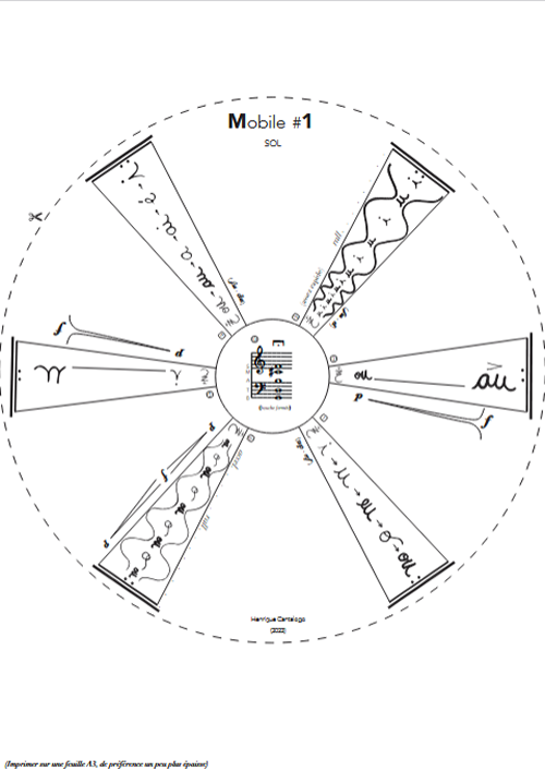 Mobiles, pour chœur cantalogo