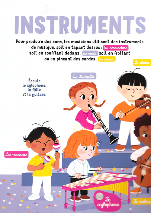 Mon grand imagier d'éveil musical, Elsa Fouquier